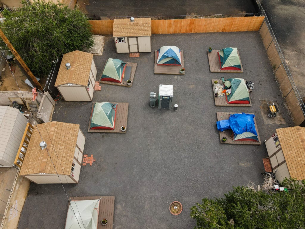 Refuge SOS, a safe outdoor space